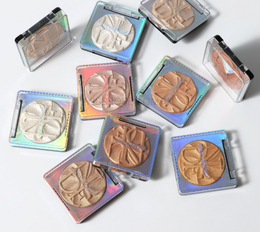 Miss Rose Nude Baked Highlighter for Radiant Glow and Flawless Finish