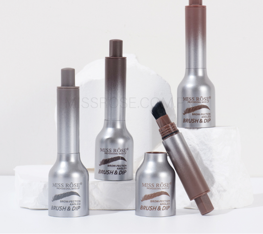 Miss Rose Brow Fection Eyebrow Gel with Angled Brush for Perfect Brows - MAT Beauty