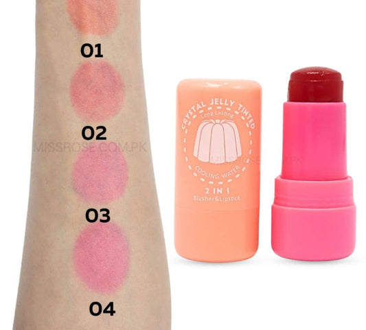 Miss Rose Cooling Water Jelly Tint - Refreshing Hydration and Vibrant Color for Your Lips - MAT Beauty