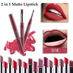 MISS ROSE Lipsticks and Liner for Bold, Long-lasting Color - MAT Beauty