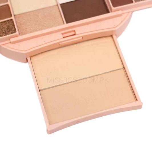 Miss Rose Makeup Kit - Portable Beauty Essentials for On-the-Go Glamour