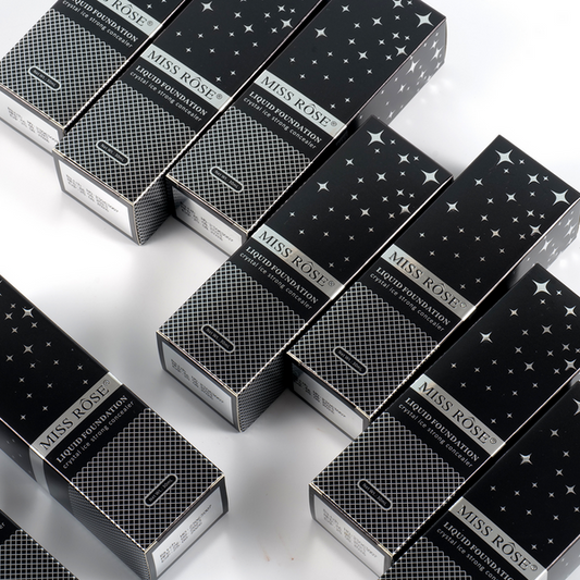 Miss Rose Crystal Ice Foundation for Flawless Skin - Strong Liquid Formula - MAT Beauty