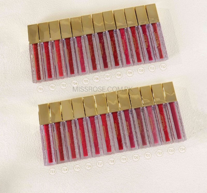 Miss Rose Lip Gloss - Golden Gleam Beauty for Luscious Lips
