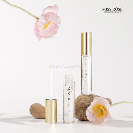 Miss Rose Lip Gloss - Nourishing Transparent Shine for Luscious Lips - MAT Beauty