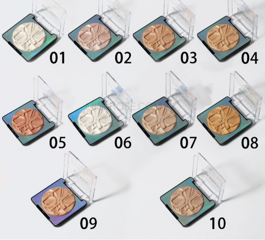 Miss Rose Nude Baked Highlighter for Radiant Glow and Flawless Finish