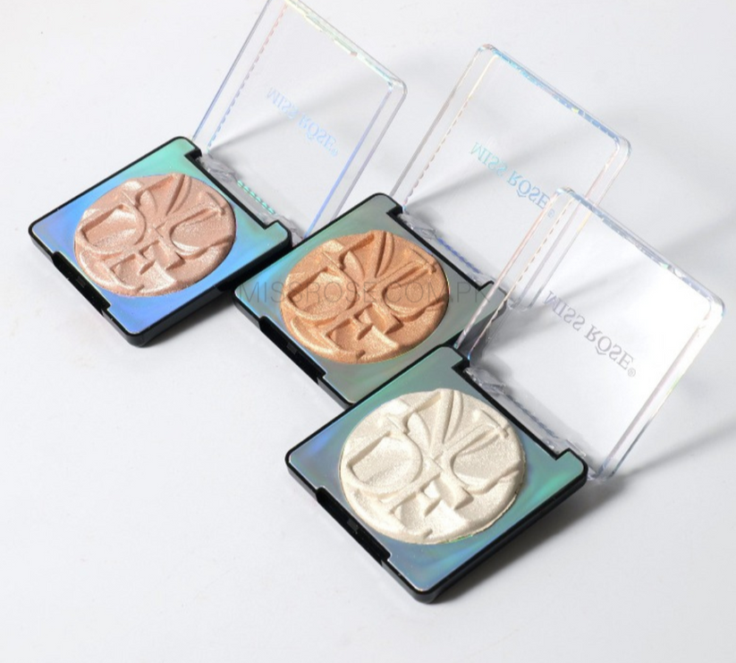 Miss Rose Nude Baked Highlighter for Radiant Glow and Flawless Finish - MAT Beauty