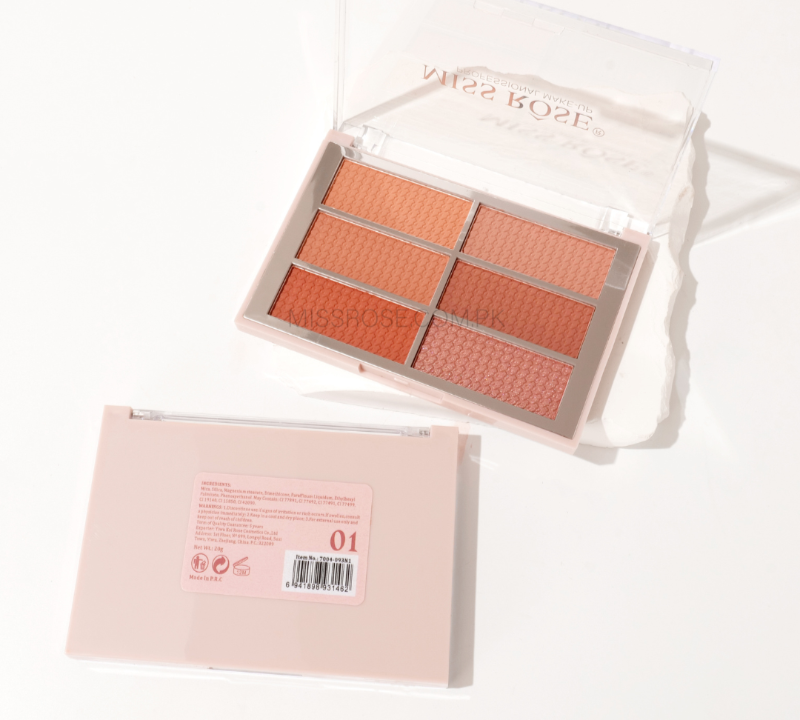 Miss Rose Matte Blusher - Rubik's Cube Blusher in 6 Stunning Colors - MAT Beauty