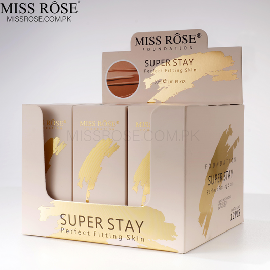 Miss Rose Super Stay Foundation for Perfect Fitting Skin