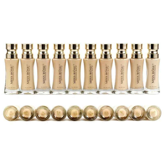 Miss Rose Double Wear Liquid Foundation for Flawless, Long-Lasting Coverage
