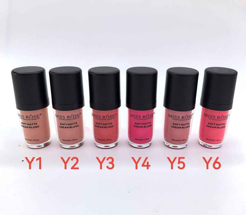 Miss Rose Cream Blush for a Radiant Glow and Flawless Finish