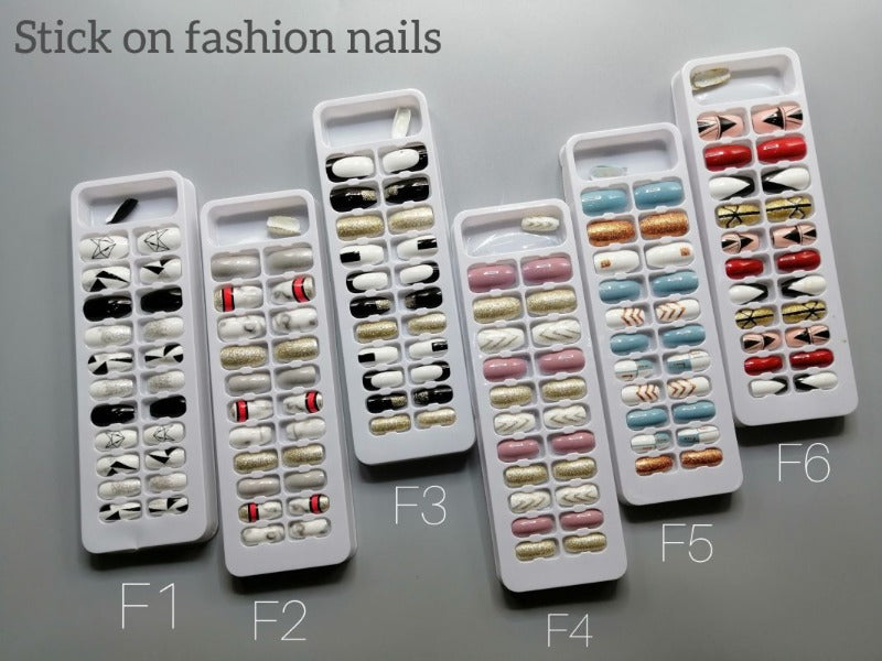 Stick On Sequin Nails for Stunning Sparkle and Easy Application - MAT Beauty