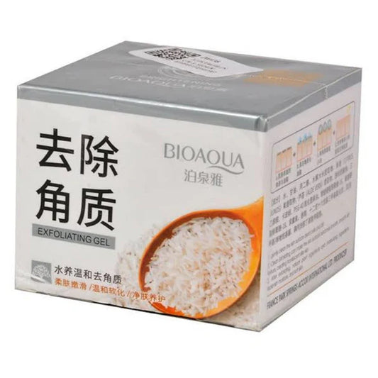 BIOAQUA Rice Gel Face Scrub for Brightening & Exfoliating Skin - MAT Beauty