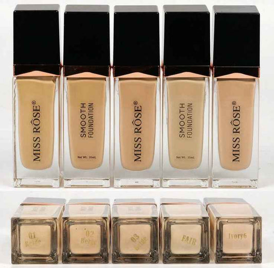 Miss Rose Smooth Foundation for Flawless Skin Perfection
