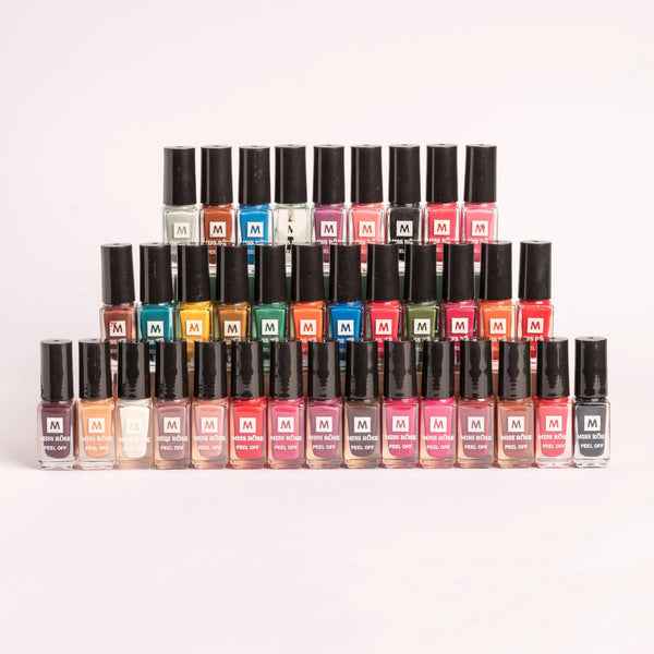 Pack Of 36pcs Peel Off Nail Polish Pack for Easy and Mess-Free Application