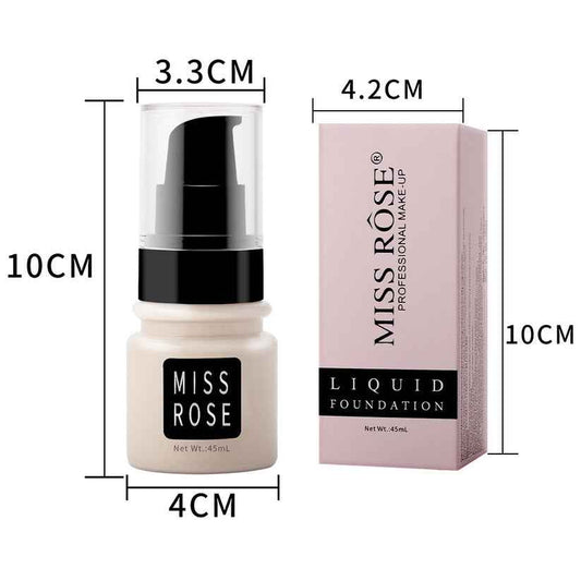 Miss Rose Waterproof Foundation for Long-Lasting, Flawless Finish