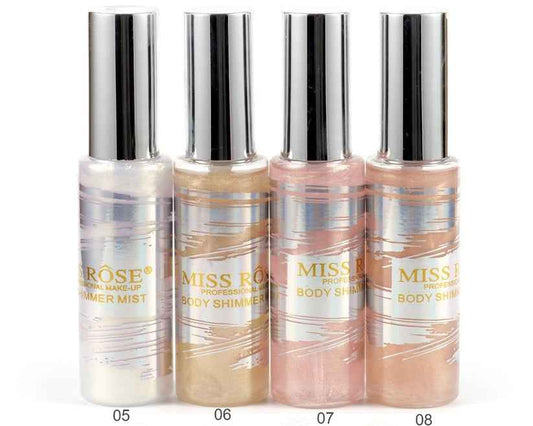 Missrose Body Shimmer Mist - Radiant Glow and Hydration for All Skin Types
