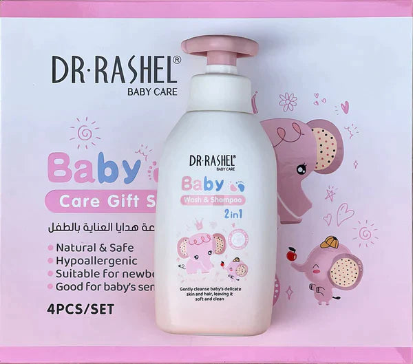 Dr Rashel Baby Care Set - 4-Piece Gift for Gentle Newborn Care - MAT Beauty