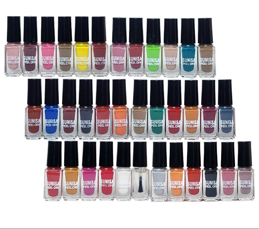 Pack Of 36pcs Peel Off Nail Polish Pack for Easy and Mess-Free Application - MAT Beauty