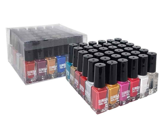 Pack Of 36pcs Peel Off Nail Polish Pack for Easy and Mess-Free Application