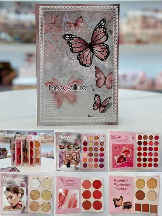 Mocallure Butterfly Makeup Book - Viral 5 Pages New Version for Stunning Looks