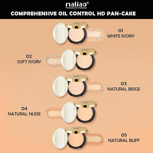 Maliao HD Pan-Cake SPF 25 for Comprehensive Oil Control - MAT Beauty