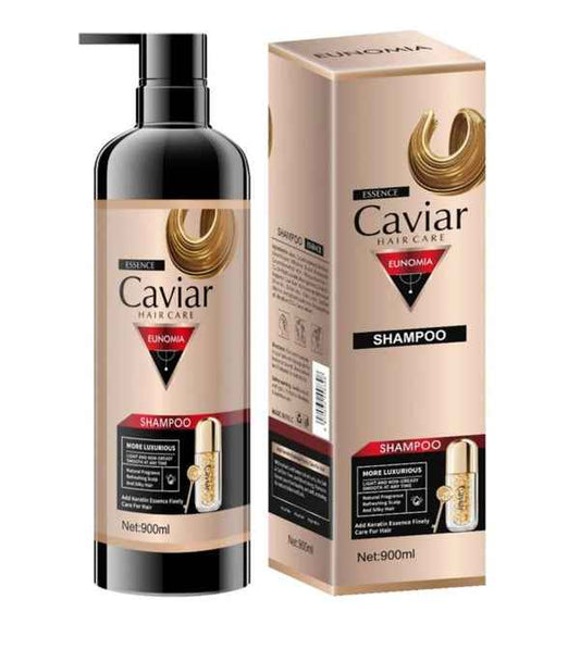 Eunomia Keratin Essence Shampoo 900ml - Sulfate Free Caviar Formula