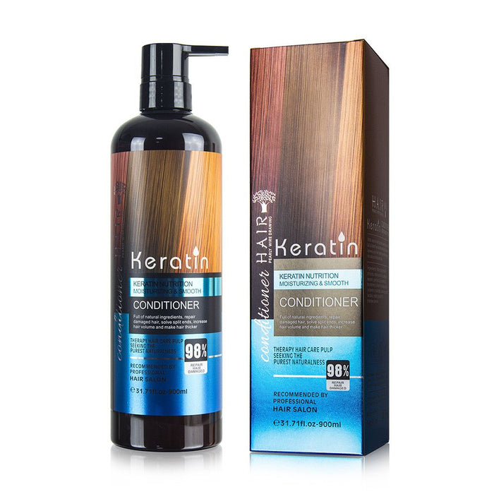 Keratin Hair Conditioner for Straightening Nutrition 900ml - MAT Beauty