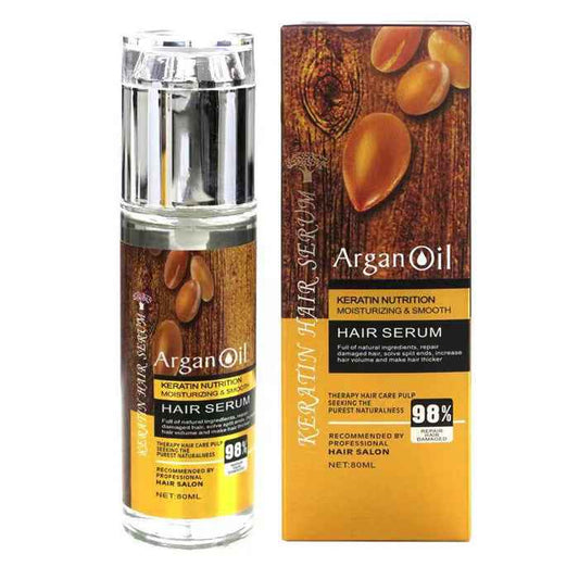 Argan Oil Hair Serum for Ultimate Shine and Nourishment