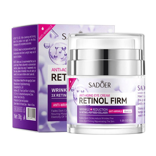 SADOER Retinol Eye Cream for Firming & Anti-Aging - 30g - MAT Beauty