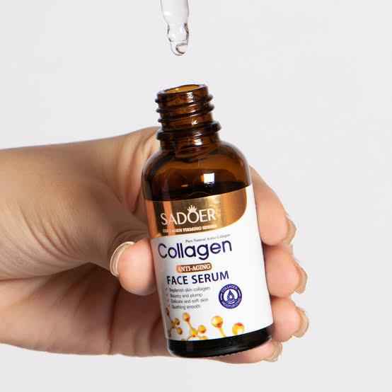 Sadoer Collagen Anti-Aging Brightening Face Serum 30ml - Sadoer Collagen Anti-Aging Serum for Youthful Skin