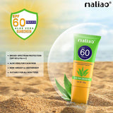 Maliao Aloe Vera Sunscreen SPF 60 PA+++ Broad Spectrum Sunblock for Ultimate Protection - MAT Beauty