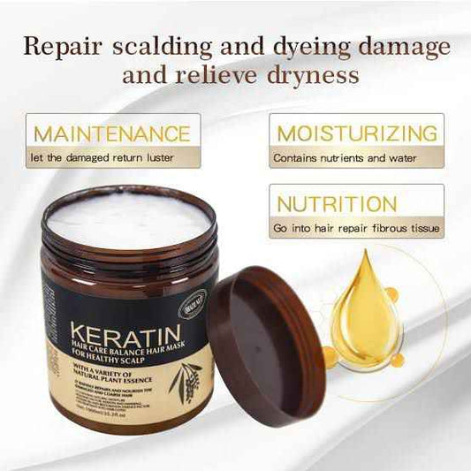 Brazil Nut Keratin Hair Mask for Healthy Scalp & Hair Treatment 1000 ml