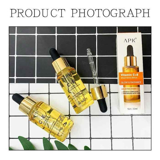 APK Vitamin C E Brightening Serum for Radiant Skin