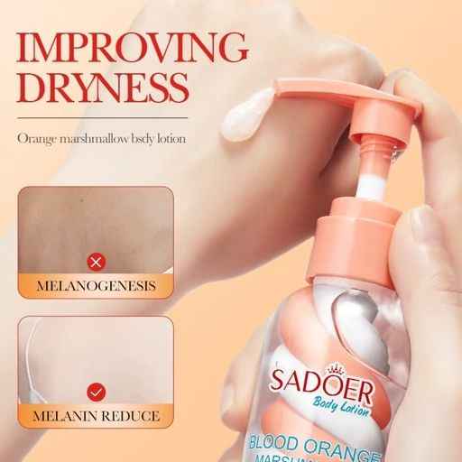 Sadoer Body Lotion Body Creams Moisturizing Skin Care Improve The Skin Dry And Rough Whitening Cream 200ml SD45224