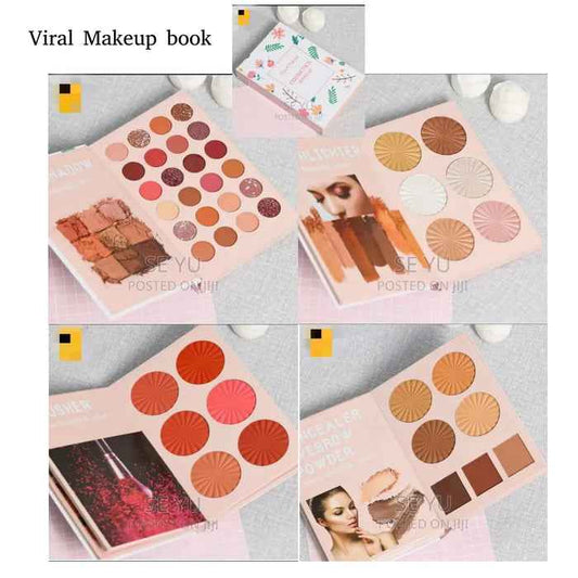 Mocallure Professional Makeup Palette - Ultimate Utopia 4 Pages Book Palette