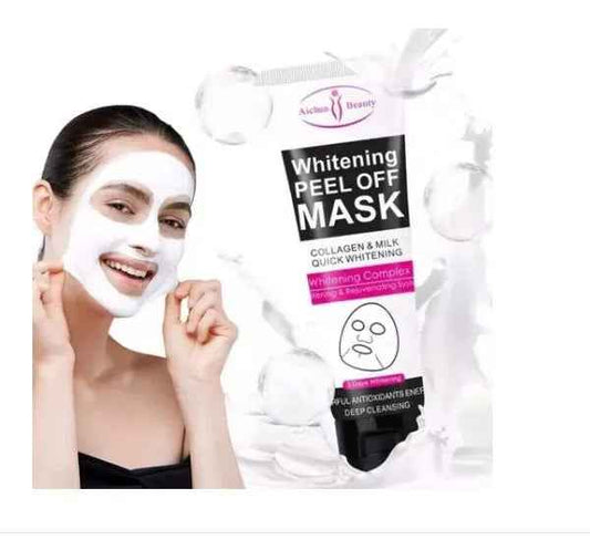 Aichun Beauty Whitening Peel Off Mask Brighten Skin Moisturizing Milk Mud Facial Mask 120ml