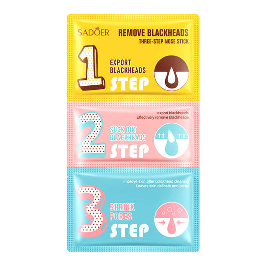 SADOER Blackhead Remover Kit - 3 Steps Clean Beauty 7g x 3 - MAT Beauty
