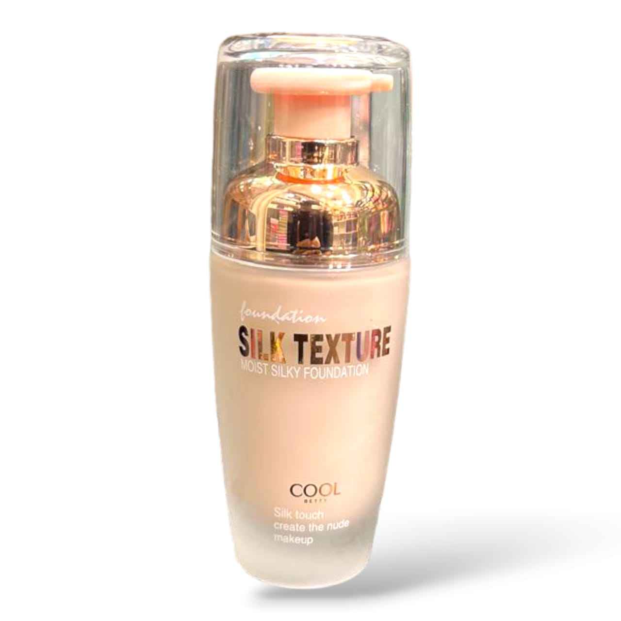 Cool Betty Silk Texture Foundation – Nude Finish, Lightweight & Seamless Coverage