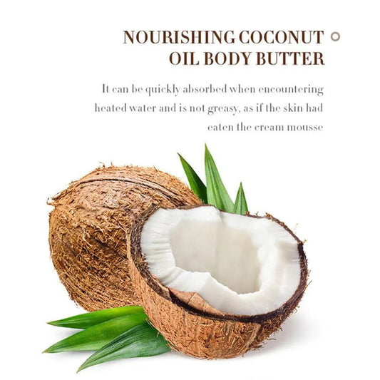 SADOER Coconut Moisturizing Body Butter for Deep Hydration 200g - MAT Beauty