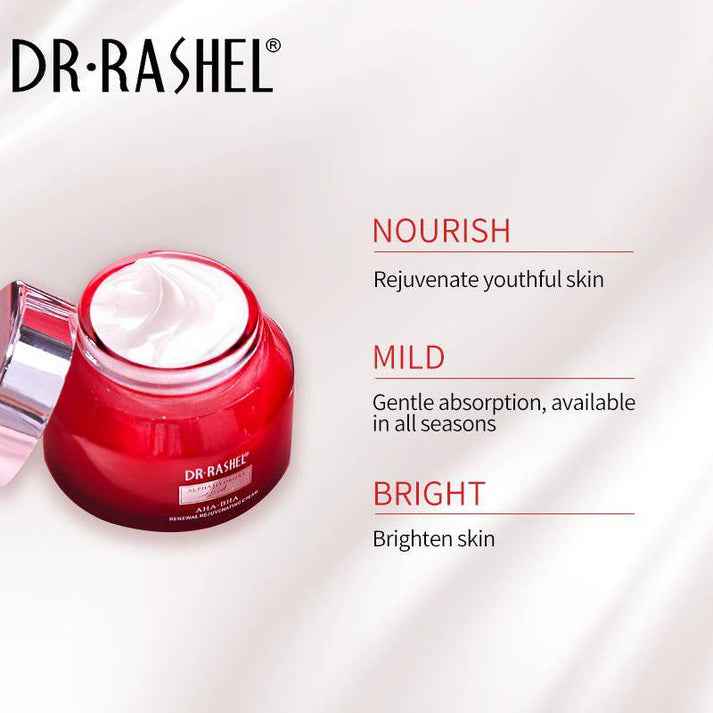 DR RASHEL AHA BHA Face Cream - Renewal Rejuvenating Formula 50g