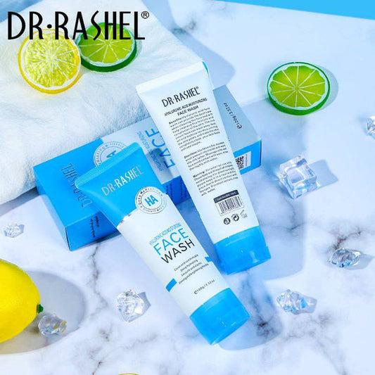 DR RASHEL Hyaluronic Acid Face Wash for Moisturizing and Smooth Skin - MAT Beauty