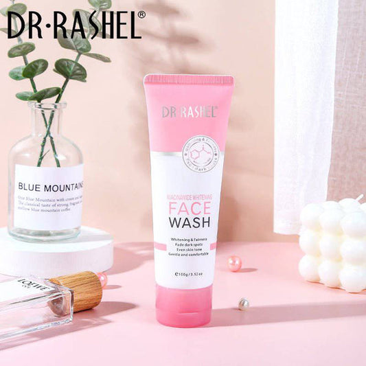 DR RASHEL Niacinamide Face Wash for Whitening and Fade Dark Spots 100g - MAT Beauty