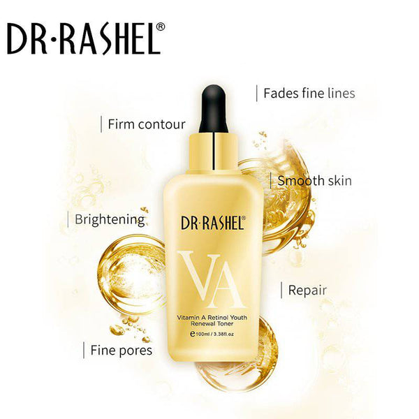 DR RASHEL Retinol Facial Toner with Vitamin A for Youth Renewal 100ml - MAT Beauty