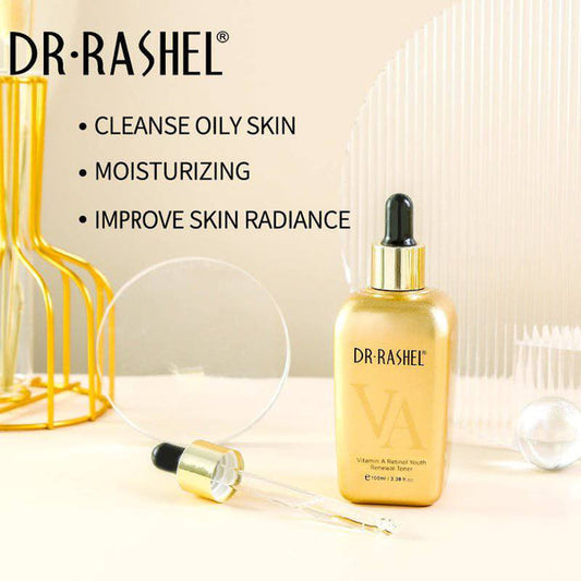 DR RASHEL Retinol Facial Toner with Vitamin A for Youth Renewal 100ml - MAT Beauty