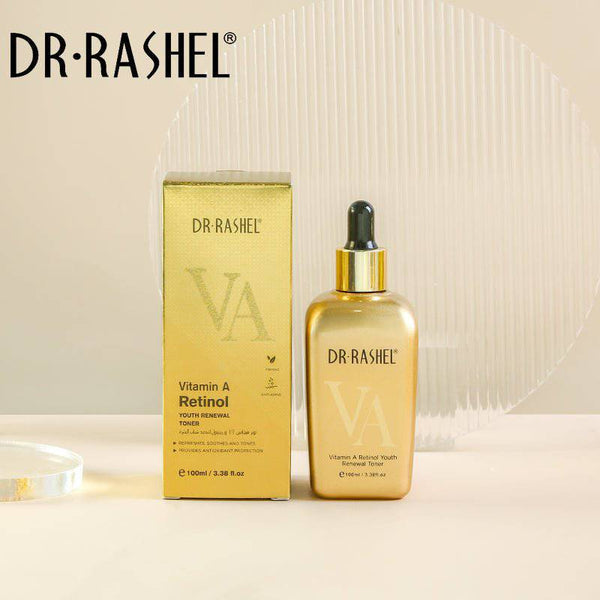 DR RASHEL Retinol Facial Toner with Vitamin A for Youth Renewal 100ml - MAT Beauty