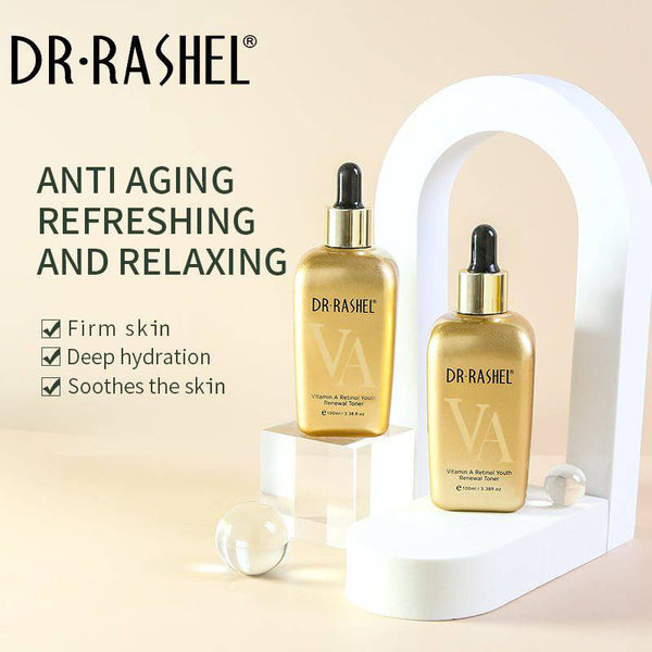 DR RASHEL Retinol Facial Toner with Vitamin A for Youth Renewal 100ml - MAT Beauty