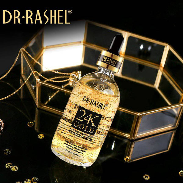 Dr Rashel 24K Gold Serum - Radiance & Anti-Aging Primer Serum 100ml - MAT Beauty