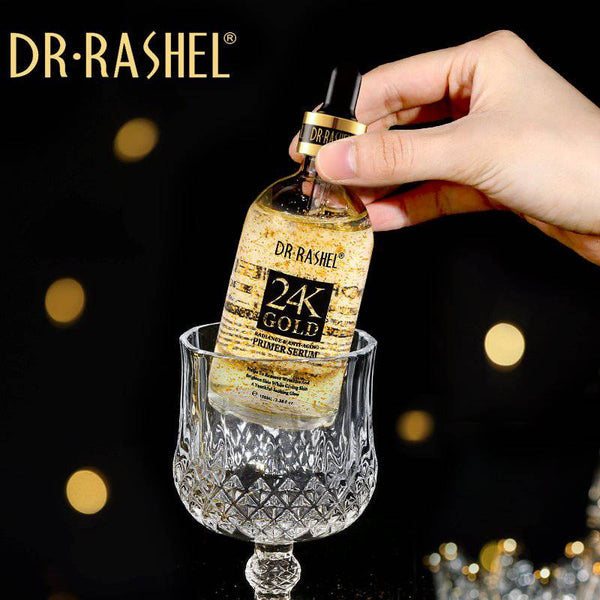 Dr Rashel 24K Gold Serum - Radiance & Anti-Aging Primer Serum 100ml - MAT Beauty