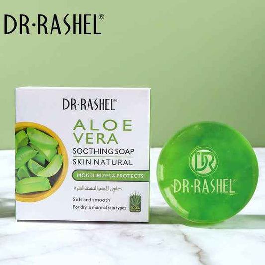 Dr Rashel Aloe Vera Soap - Soothing Natural Skin Cleanser 100g