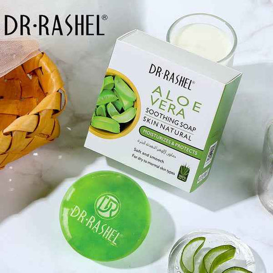 Dr Rashel Aloe Vera Soap - Soothing Natural Skin Cleanser 100g